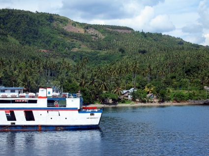 Departure from Ampana, Sulawesi